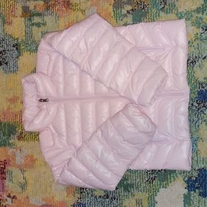 Girls punk puffer jacket by Ralph Lauren